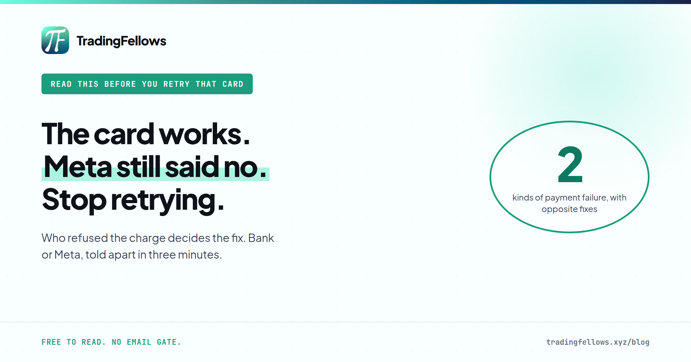 Facebook Ads Payment Failed? The Complete 2026 Guide to Fixing It Fast